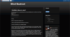 Desktop Screenshot of blindbeatroot.blogspot.com