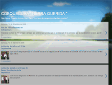 Tablet Screenshot of cobquecuratierraquerida.blogspot.com