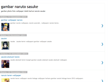 Tablet Screenshot of gambar-naruto-sasuke.blogspot.com