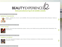 Tablet Screenshot of beauty-experience.blogspot.com