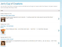 Tablet Screenshot of jenscupofcreations.blogspot.com