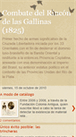 Mobile Screenshot of combaterincongallinas.blogspot.com