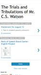 Mobile Screenshot of cswatsonela.blogspot.com