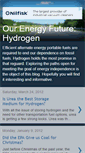Mobile Screenshot of ourhydrogeneconomy.blogspot.com