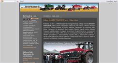 Desktop Screenshot of korbanek.blogspot.com
