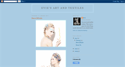 Desktop Screenshot of eviesartandtextiles.blogspot.com