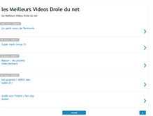 Tablet Screenshot of drole-video.blogspot.com