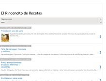 Tablet Screenshot of elrinconcitoderecetas.blogspot.com