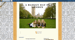 Desktop Screenshot of abloggydayinlondon.blogspot.com