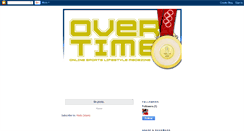 Desktop Screenshot of overtimemag.blogspot.com