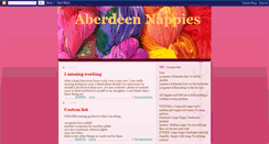 Desktop Screenshot of aberdeennappies.blogspot.com