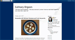 Desktop Screenshot of culinaryorgasm-karen.blogspot.com