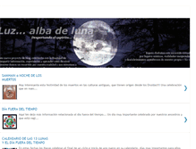 Tablet Screenshot of luzalbadeluna.blogspot.com