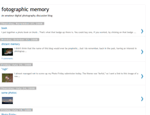 Tablet Screenshot of fotographic-memory.blogspot.com