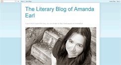 Desktop Screenshot of amandaearl.blogspot.com