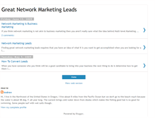 Tablet Screenshot of networkmarketingleadshelp.blogspot.com