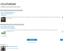 Tablet Screenshot of ciclo-turismo.blogspot.com