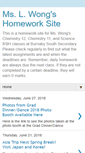 Mobile Screenshot of mswongshomeworksite.blogspot.com