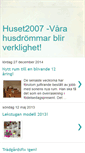 Mobile Screenshot of huset2007.blogspot.com