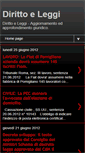 Mobile Screenshot of dirittoeleggi.blogspot.com