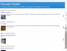 Tablet Screenshot of educaitaicaba.blogspot.com