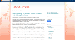 Desktop Screenshot of booksloveus.blogspot.com