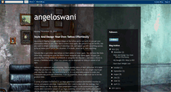 Desktop Screenshot of angeloswani.blogspot.com