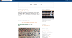 Desktop Screenshot of bhaktiziek.blogspot.com