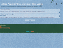 Tablet Screenshot of oxfordacademybtecgraphics.blogspot.com