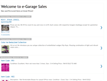 Tablet Screenshot of egaragesales.blogspot.com