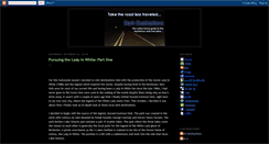 Desktop Screenshot of darkdestinations.blogspot.com