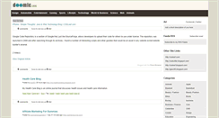 Desktop Screenshot of doomic-news.blogspot.com