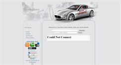 Desktop Screenshot of behindsports.blogspot.com