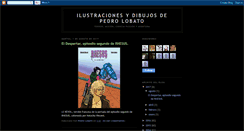 Desktop Screenshot of ilustracionesydibujosdepedrolobato.blogspot.com