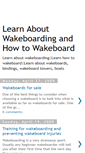 Mobile Screenshot of learntowakeboard.blogspot.com