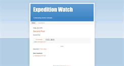 Desktop Screenshot of expeditionwatch.blogspot.com