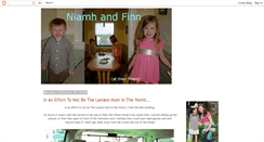 Desktop Screenshot of niamhandfinn.blogspot.com