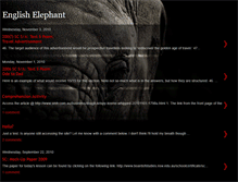 Tablet Screenshot of englishelephant.blogspot.com