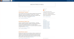 Desktop Screenshot of mesothelioma-answer.blogspot.com