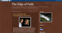 Desktop Screenshot of edgeoffaith.blogspot.com