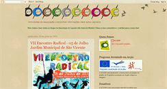 Desktop Screenshot of capoeiraaltoastralmadeira.blogspot.com