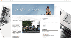 Desktop Screenshot of notaseideas.blogspot.com