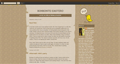 Desktop Screenshot of bonbonito.blogspot.com