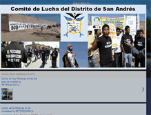 Tablet Screenshot of comitedeluchadesanandres.blogspot.com