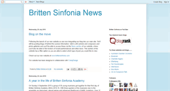 Desktop Screenshot of brittensinfonia.blogspot.com