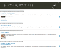 Tablet Screenshot of between-mywell.blogspot.com