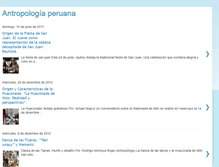 Tablet Screenshot of antropologiaperuana.blogspot.com