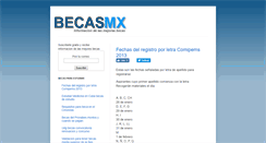 Desktop Screenshot of becasmx.blogspot.com