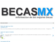 Tablet Screenshot of becasmx.blogspot.com