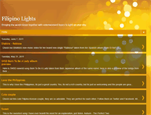 Tablet Screenshot of filipinolights.blogspot.com